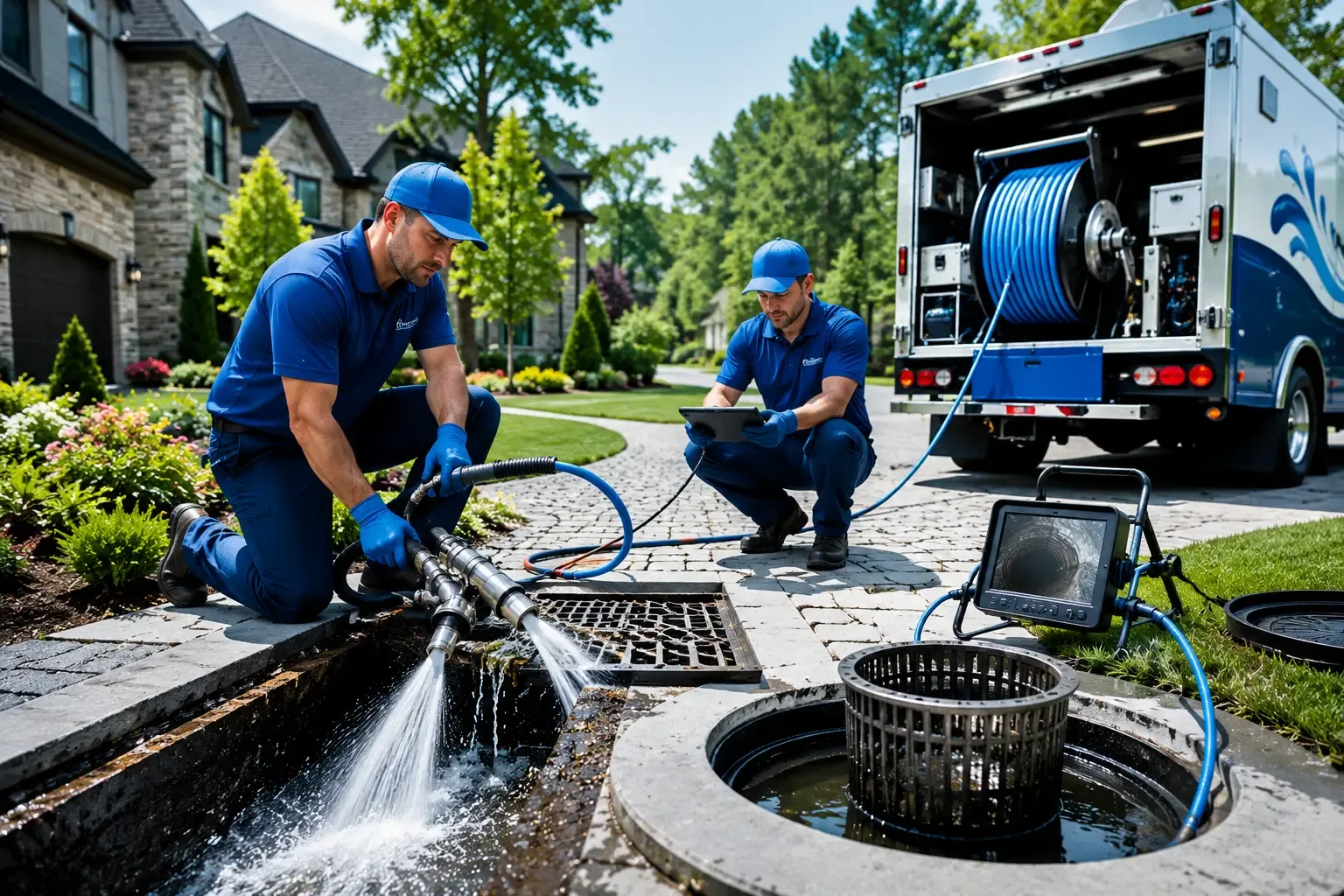 Local outdoor drain cleaning professionals in Lansford, PA